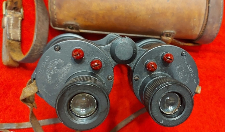 Британський бінокль періоду ВВ- 1942 Binocular Prismatic №5 case MK1 7х50 Киев - изображение 5