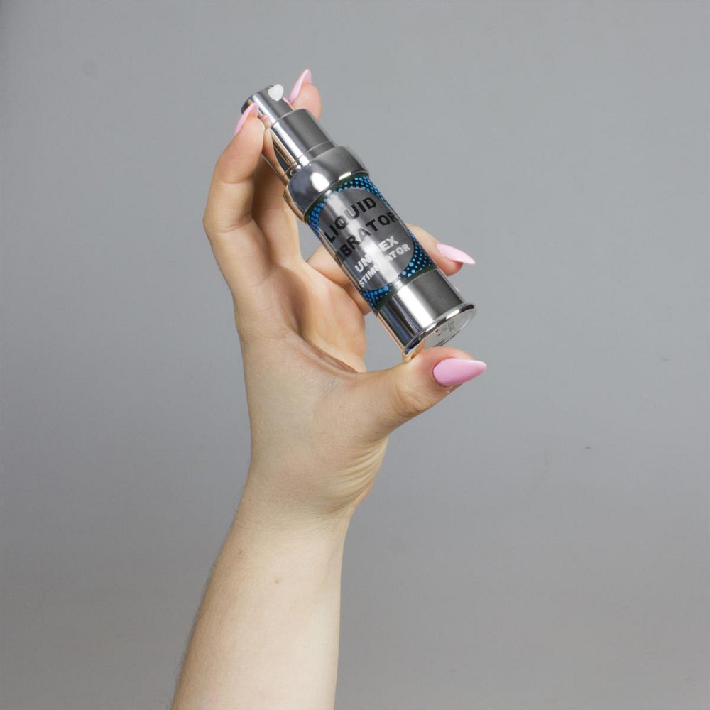 Рідкий вібратор UNISEX STIMULATOR LIQUID VIBRATOR 15 ML Sex Aura Київ - фото 2