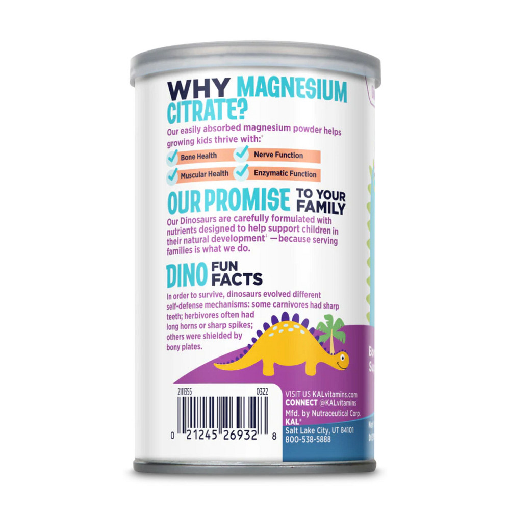 Магний цитрат KAL Magnesium Powder 200mg 112.5 g Київ - фото 6
