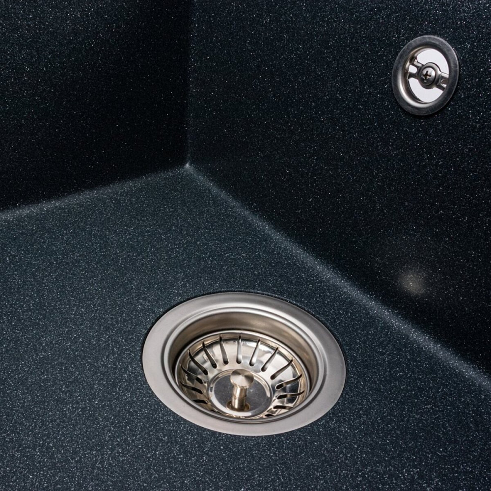 VALESO Гранітна мийка VALESO CRIPTA 6550 матова Антрацит Коломыя - изображение 6