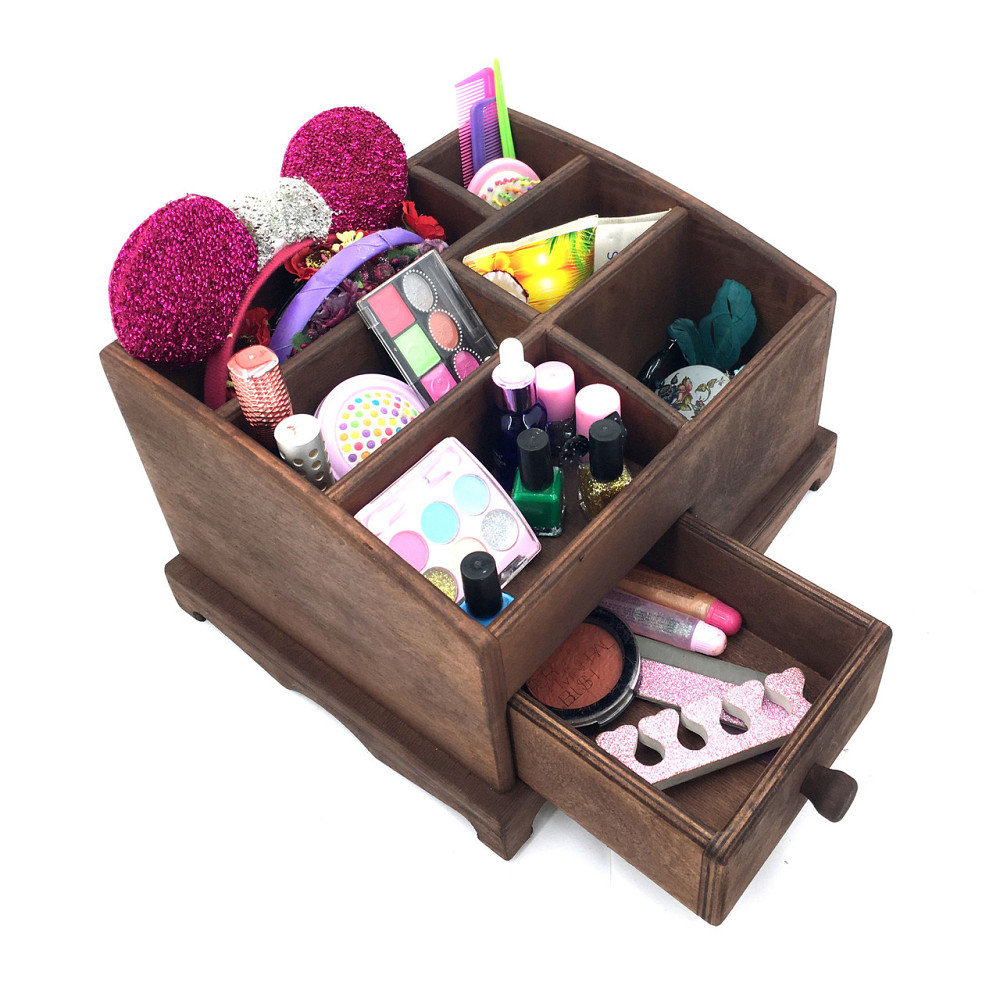 Органайзер для косметики "Луїза" капучино Миколаїв - фото 3