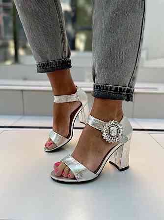 MISSKA Босоніжки жіночі MISSKA D287-V2340 срібні (літо, еко-шкіра) (4452) 35р.37р.39р. Коломия