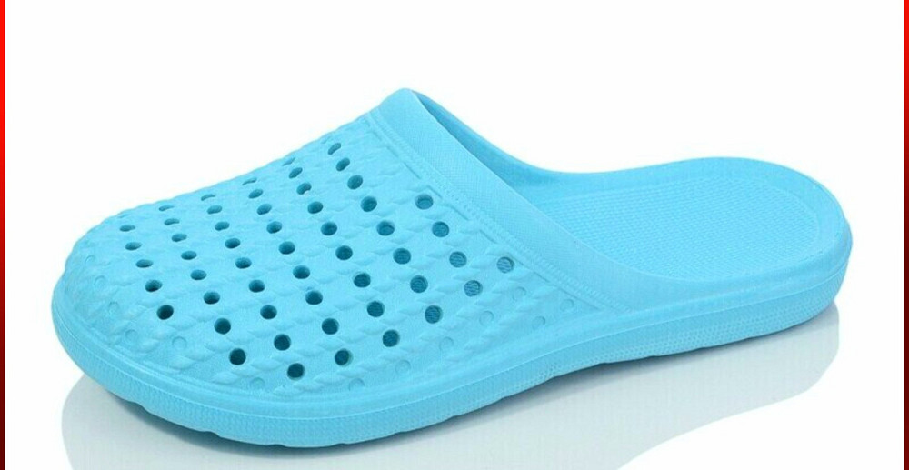 Шлепанцы женские пена закрытые сине голубой Одесса - изображение 2