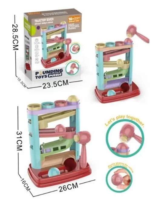 Гра з кулькою 521 (36) молоточок, у коробці  , шт Киев - изображение 1
