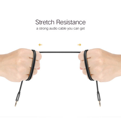 Кабель мультимедійний 3.5mm M to 3.5mm M 3.0m AV119 black Ugreen (10736) Вінниця - фото 5