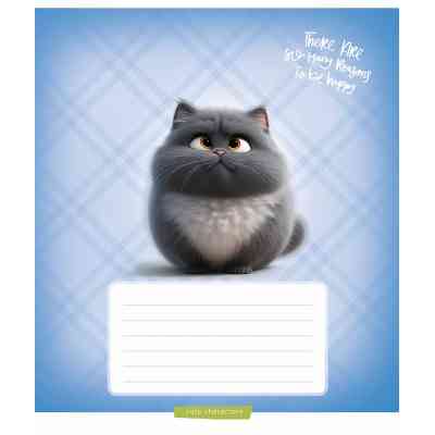 Зошит Школярик Cuties 12 аркушів лінія (012-3501L) Вінниця