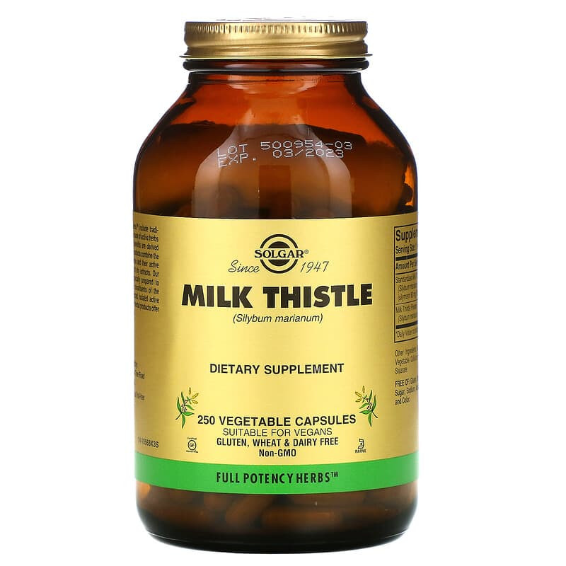 Расторопша (Milk Thistle) 450 мг 250 капсул Киев - изображение 1