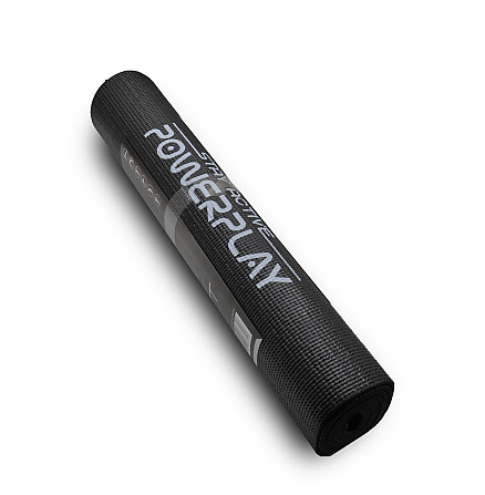 Килимок для йоги та фітнесу PowerPlay 4010 PVC Yoga Mat Чорний (173x61x0.6) Кам'янське - фото 6