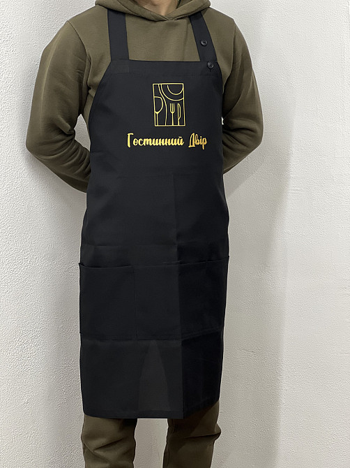 Преміум фартук з нанесенням логотипу вашої компанії Черновцы - изображение 1