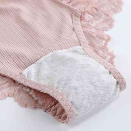 Трусы женские с кружевом 3 штуки 46 черный розовый хаки Киев