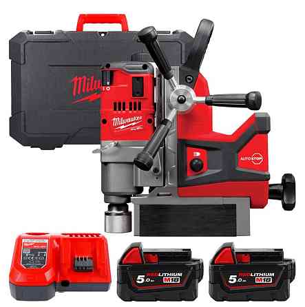 Дриль на магнітній станині безщітковий акумуляторний MILWAUKEE, M18 FMDP-502C (зарядний пристрій М12-18 FC, 2 акумулятори М18 В5 Одеса