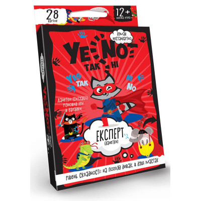Настільна гра Danko Toys ТакНі. Експерт (укр) (YEN-01-03U) Вінниця - фото 1