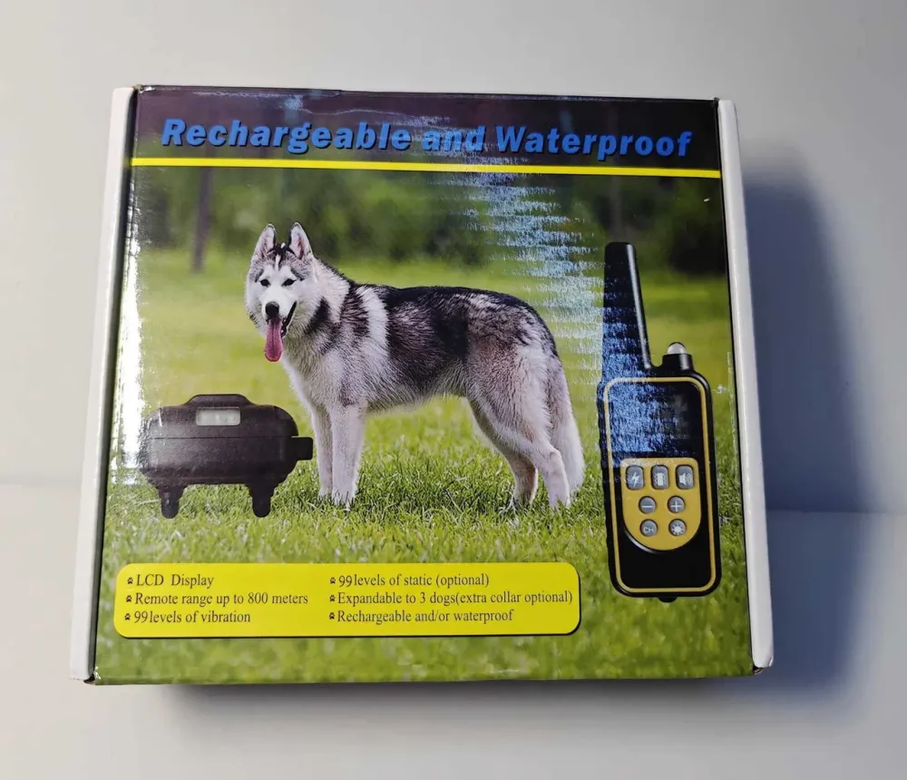 Дрессировочный электроошейник DTC-800 для собак, водонепроницаемый, радиус 800 м, для средних пород Одесса - изображение 1