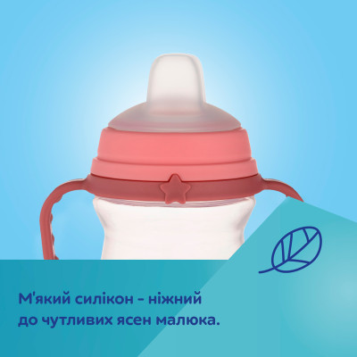 Поильник-непроливайка Canpol babies Bonjour Paris с силиконовым носиком FirstCup 250 мл Розовая (56/613_pin) Винница - изображение 11