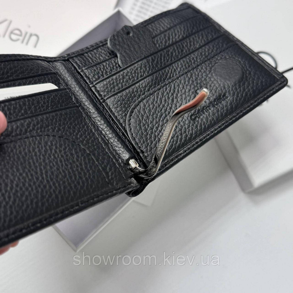 Чоловічий брендовий шкіряний гаманець на магніті Boss (6607) Київ - фото 4