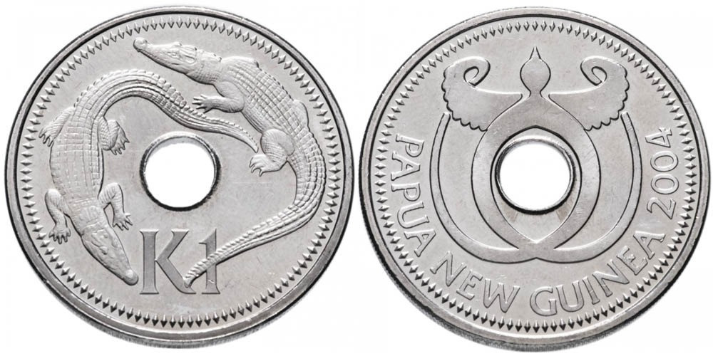 1 кина 2004 Папуа Новая Гвинея UNC Полтава - изображение 1