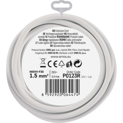 Сетевой удлинитель EMOS P0123R Винница - изображение 4