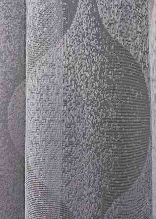 Тюль VR-Textil 1984т Жакард Сірий 400х270 см (42-1014) Київ