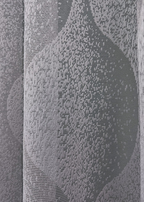 Тюль VR-Textil 1984т Жакард Сірий 400х270 см (42-1014) Київ - фото 4