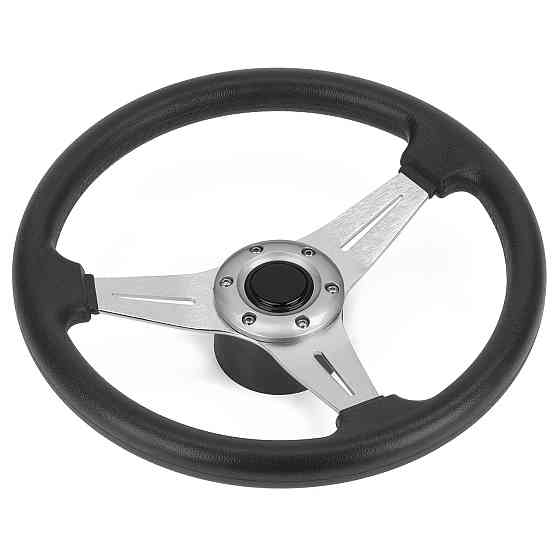 Кермове колесо 13.5 алюміній сріблясте ААА Тайвань Київ