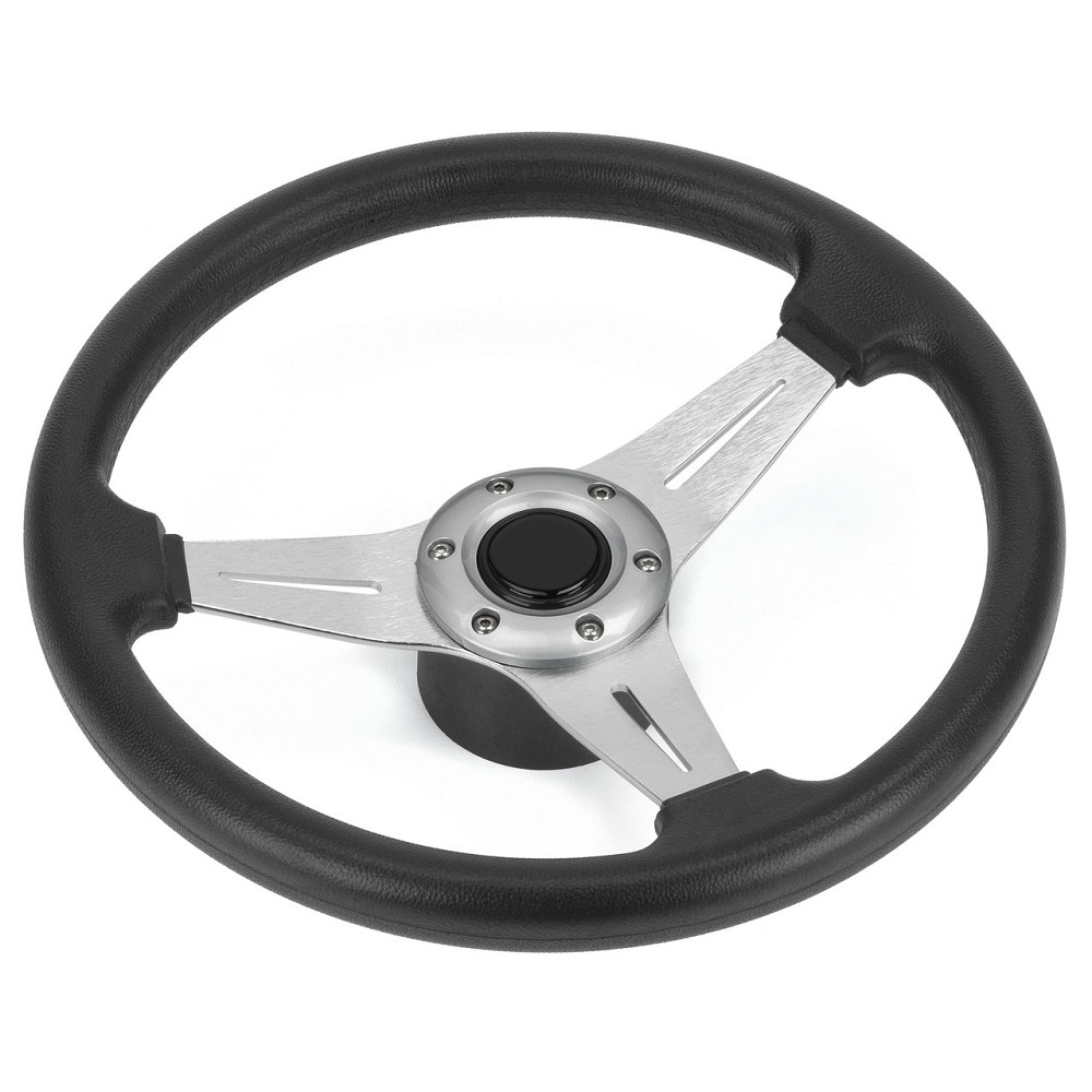 Кермове колесо 13.5 алюміній сріблясте ААА Тайвань Черкаси - фото 2