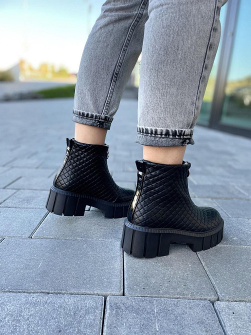 LIRIO Черевики жіночі LIRIO чорні натуральна шкіра зима 36-39 ( /91650) Коломия - фото 10