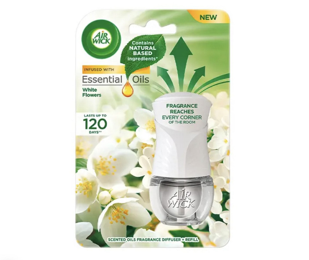 Електричний освіжувач повітря Air Wick White Flowers 19 мл. Виноградов - изображение 3