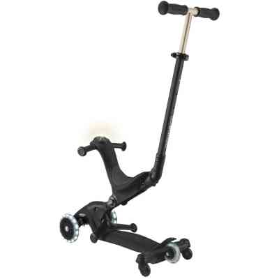 Самокат Globber Go Up Deluxe Lights 5 в 1 колеса з підсвіткою Чорний (646-720-2) Вінниця