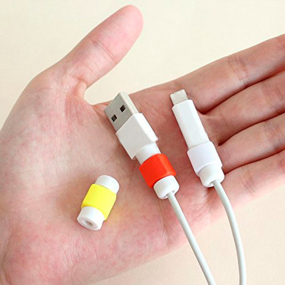 Тримач для кабелю Extradigital Cable Clips Savior for Aplle iPhone, захист від заломів, Red (KBC1738) Вінниця - фото 5