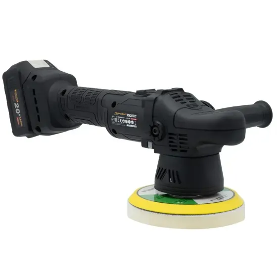 Полірувальна машинка акумуляторна Procraft,Акумуляторна полірувальна машина для полірування авто з безщітковим двигуном Львів