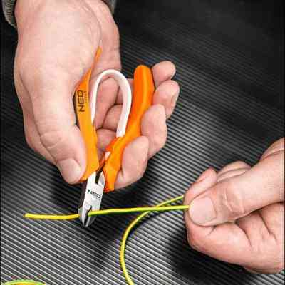 Кусачки Neo Tools боковые прецесизионные, 110 мм (01-106) Винница