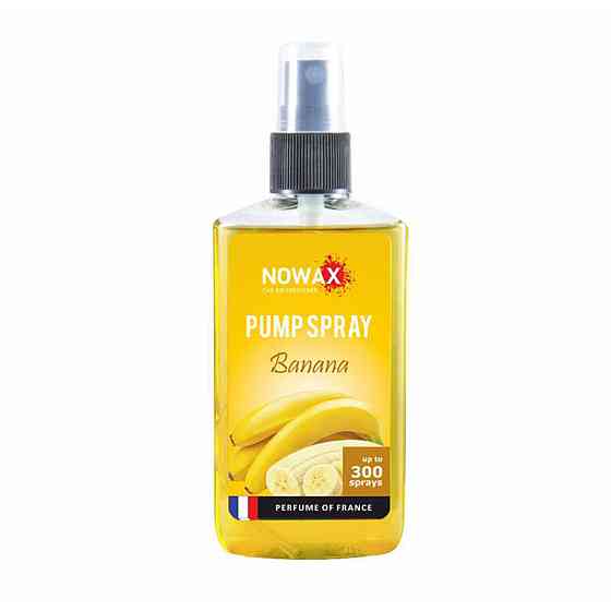 Автомобільний ароматизатор повітря Nowax PUMP SPRAY - Banana 75ml Київ