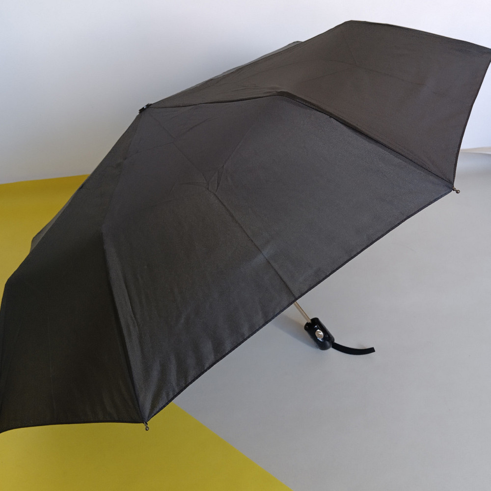 Парасолька чоловіча автомат чорна Київ - фото 3