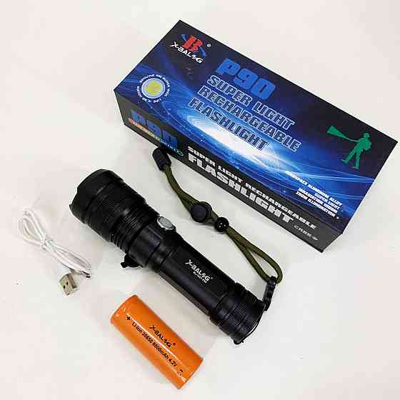 Фонарик военный Police, Мощные ручные фонари sofirn, Сверхмощный фонарь лед, Небольшой ручной фонарь XF-13 Ивано-Франковск