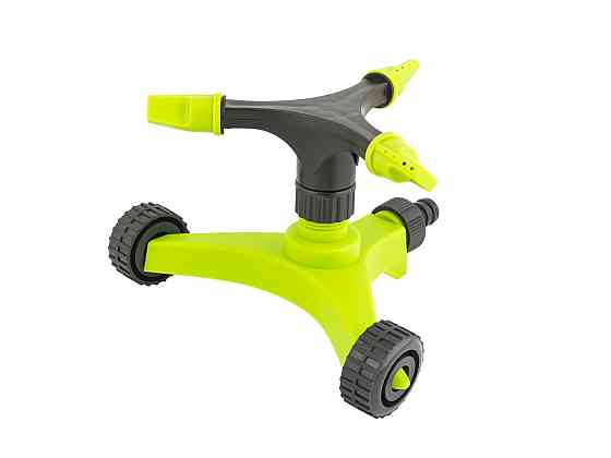 MASTERTOOL Зрошувач для поливу обертовий MASTERTOOL 3-х ріжковий ½" на коліщатках 12 м 180 м² 9 Коломыя