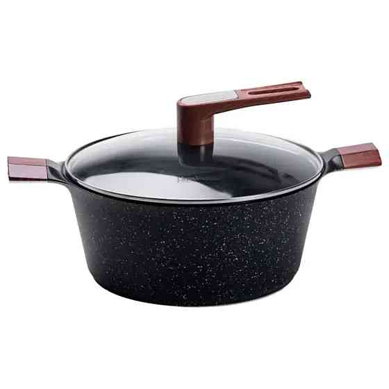 Yiwu Набір для приготування з антипригарним покриттям 4 предмети, чорний HP33531B Коломыя