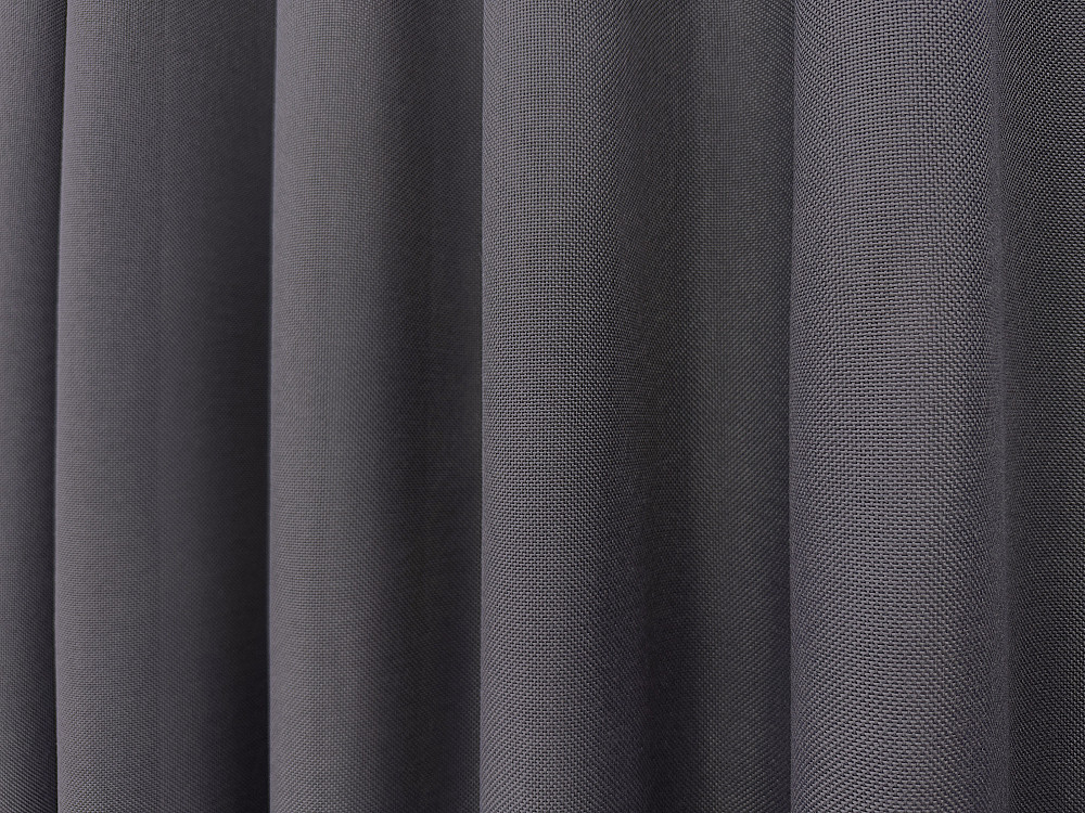Комплект коротких штор VR-Textil Льон Мішковина № 1234ш Сірий 130х170 см 2 шт (35-0301) Київ - фото 14