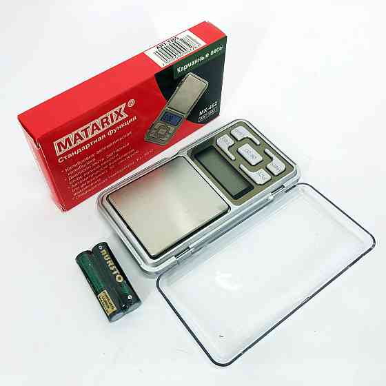 Ваги для ювелірних робіт Matarix MX-462 500 г, Портативні кишенькові XJ-449 ювелірні ваги Київ