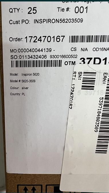 Ноутбук: Dell Inspiron 16 5620 ( Inspiron-5620-3509) i5 , 16Gb.512Gb.Win 11 Харків - фото 3