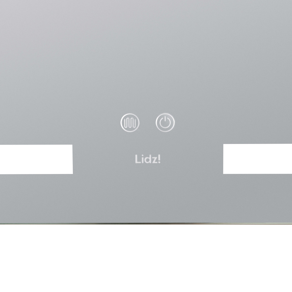 Дзеркало Lidz Kubis (KU2) 500х800 з LED-підсвіткою Touch, з антизапотіванням, з димером, рег. яскравості LD78LF936508048448 Київ - фото 9