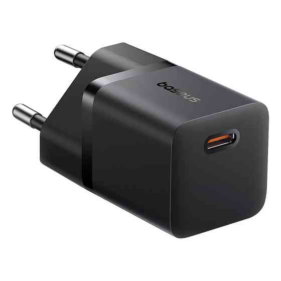 Сетевое зарядное устройство Baseus GaN5 Fast Charger (mini) 1C 25W EU Cluster Black Одесса