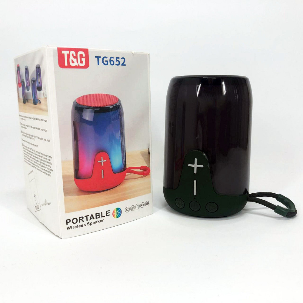Bluetooth колонка з красивим підсвічуванням TG652, Bluetooth колонка з led підсвічуванням IL-50 Львів - фото 10