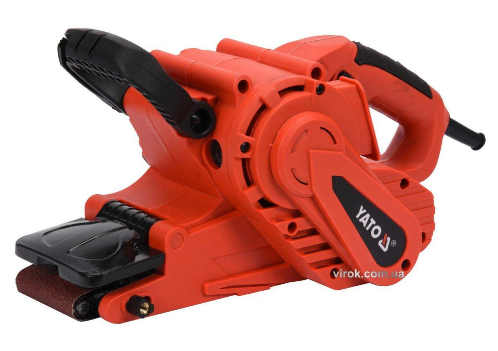 Шліфмашина стрічкова мережева YATO: 1010 Вт, стрічка- 75х533 мм, регул. швидкості- 120-380 м/хв [4] Одесса - изображение 1