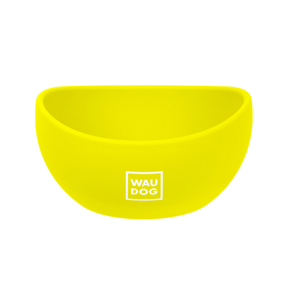Миска WAUDOG Silicone, 250 мл желтый Киев - изображение 4