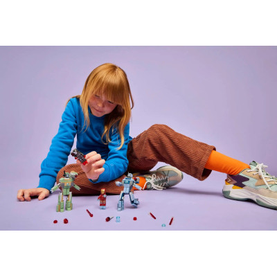 Конструктор LEGO Super Heroes Железный человек и Боевая Машина против Хаммер Дронов (76320) Винница - изображение 10