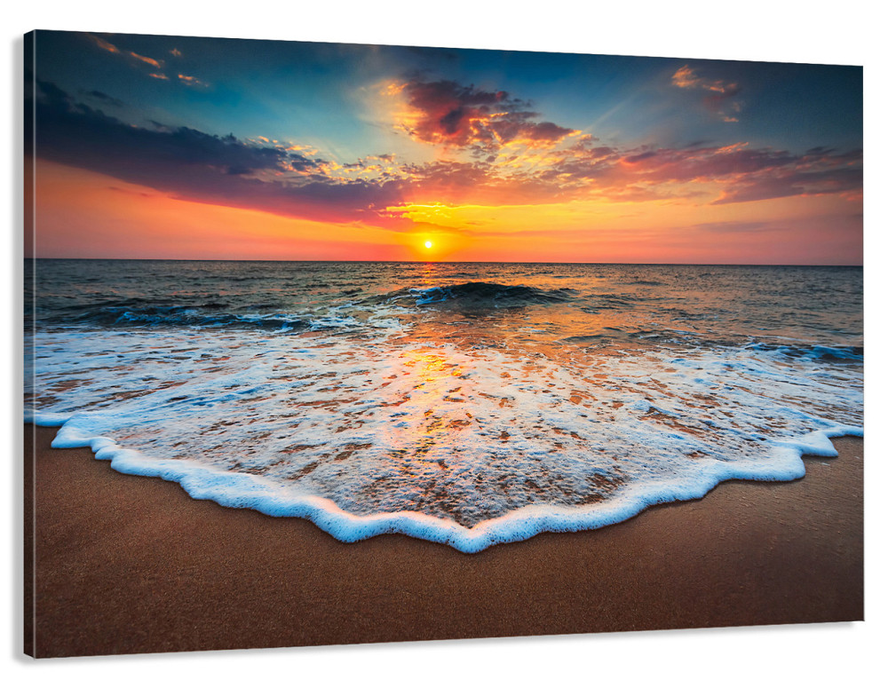 Картина холст в гостиную / спальню   Морські хвилі    MLP_39 80х160см Киев - изображение 1