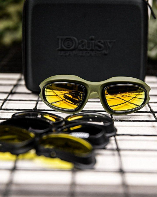 СОЛНЦЕЗАЩИТНЫЕ ОЧКИ ТАКТИЧЕСКИЕ Daisy   ПП7822 Одесса - изображение 4