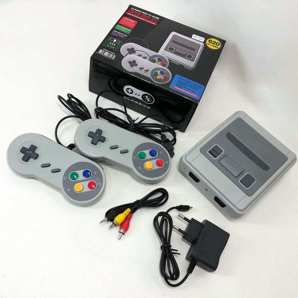 Игровая консоль приставка два джойстика Game Box Dendy Super Mini, Портативная игровая приставка ретро XQ-52 Львов - изображение 5