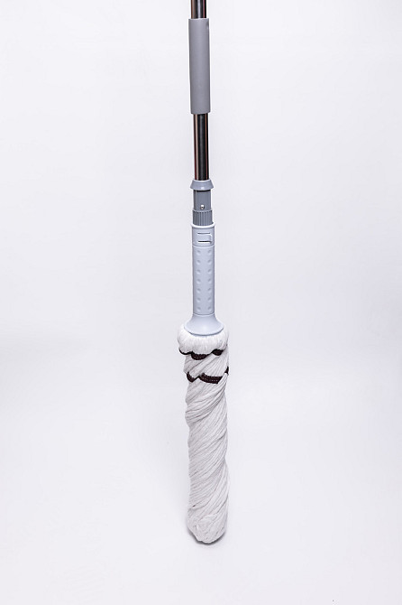 Household Швабра з класичною круглою насадкою для вологого прибирання підлоги, підходить для пл Коломия - фото 8