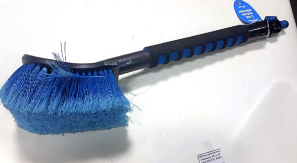 Щітка для миття машини 45 см з краном 951734 (9 ряд) Вінниця - фото 1